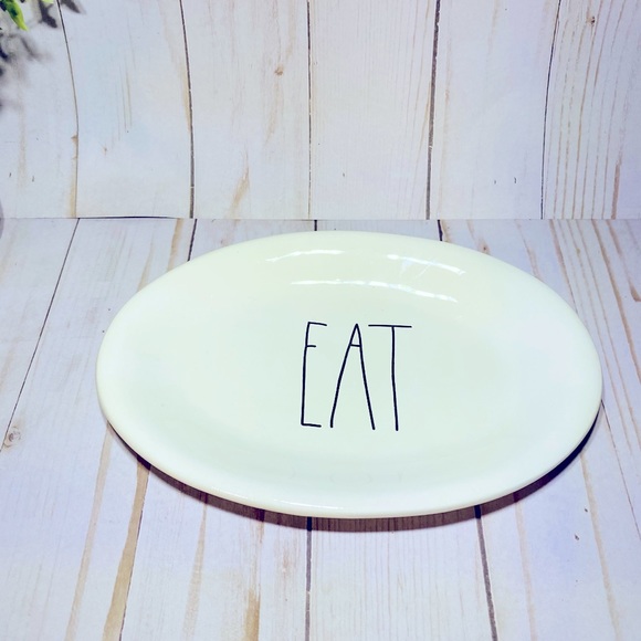 Rae Dunn EAT oval plate - Picture 2 of 3